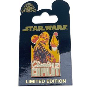 Disney Star Wars Chewbacca Chewie Co-Pilot Pin